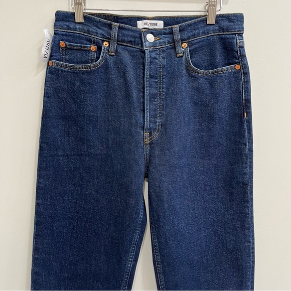 Redone 70s Stove Pipe Jeans in Dark Rinse Size 29 - Picture 7 of 16